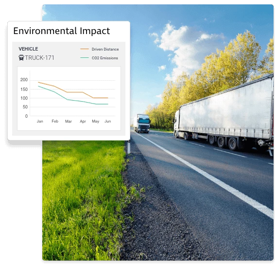 Reduce cost per mile and environment impact