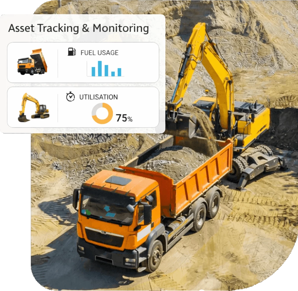 GPS Tracker on Equipment